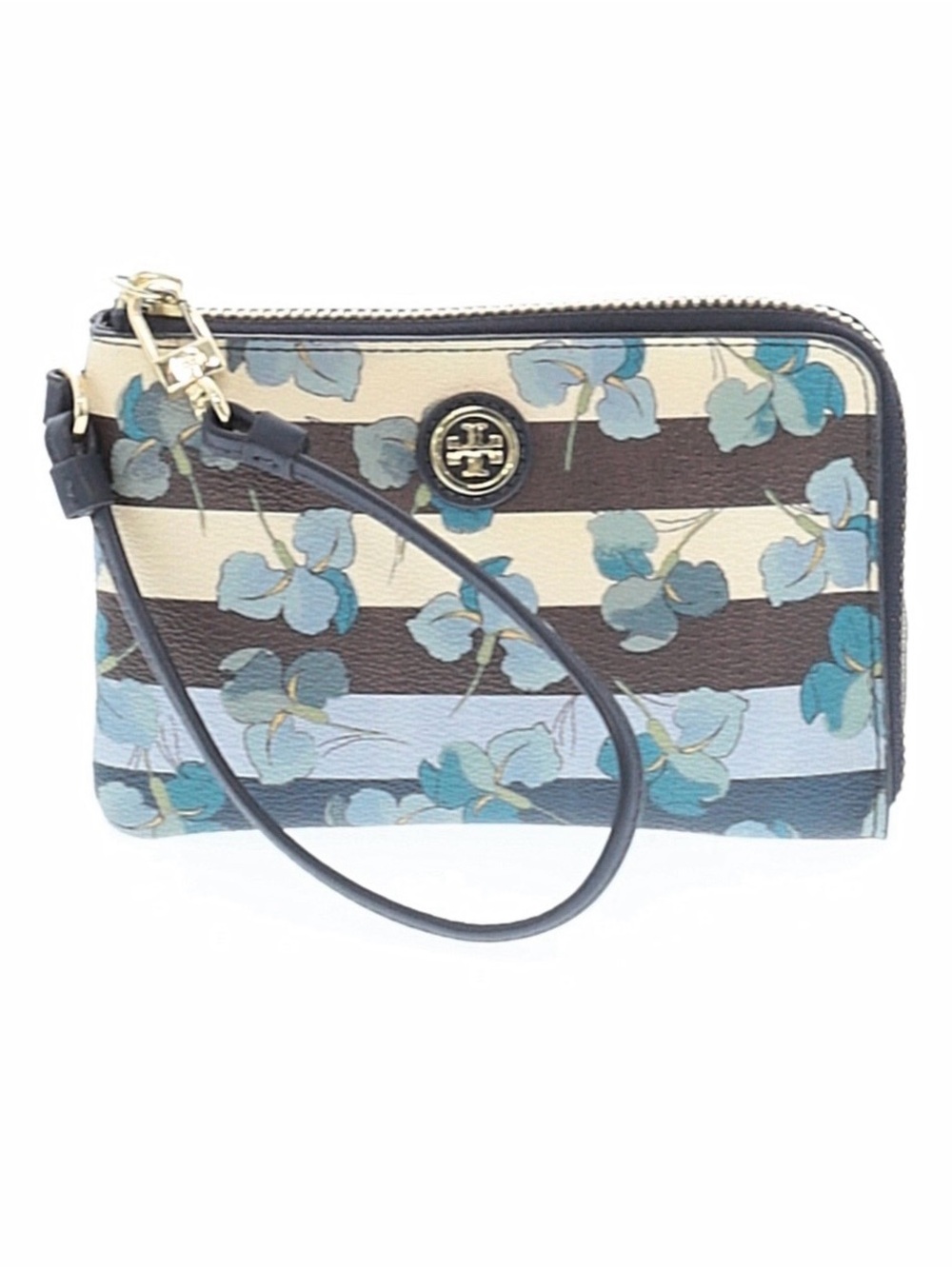 Tory Burch kerrington florak wristlet wallet